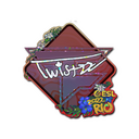 Sticker | Twistzz (Glitter) | Rio 2022