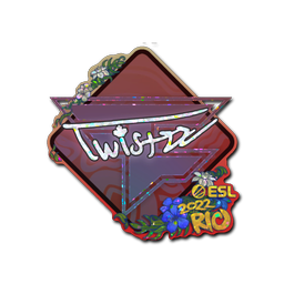 Sticker | Twistzz (Glitter) | Rio 2022