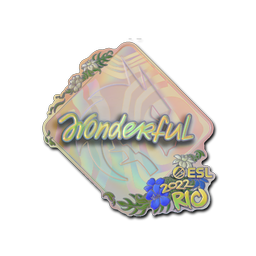 Sticker | w0nderful (Holo) | Rio 2022