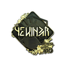 Sticker | YEKINDAR (Gold) | Rio 2022