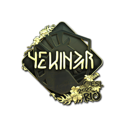 Sticker | YEKINDAR (Gold) | Rio 2022