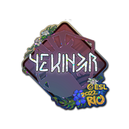 Sticker | YEKINDAR (Glitter) | Rio 2022