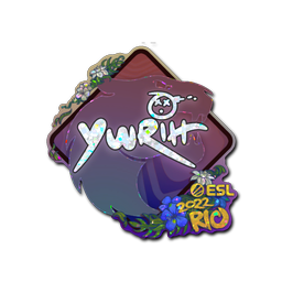 Sticker | yuurih (Glitter) | Rio 2022