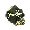 Sticker | yuurih (Gold) | Rio 2022