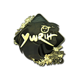 Sticker | yuurih (Gold) | Rio 2022