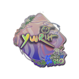Sticker | yuurih (Holo) | Rio 2022