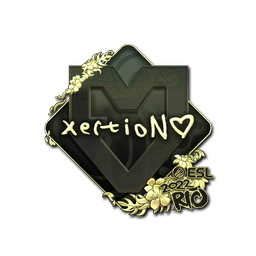Sticker | xertioN (Gold) | Rio 2022