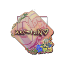 Sticker | xertioN (Holo) | Rio 2022