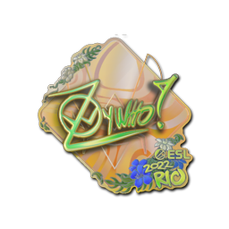 Sticker | ZywOo (Holo) | Rio 2022