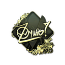 Sticker | ZywOo (Gold) | Rio 2022