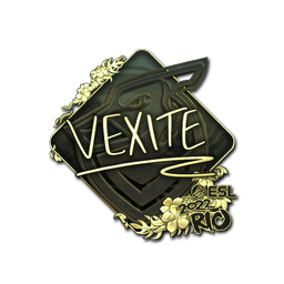 Sticker | vexite (Gold) | Rio 2022