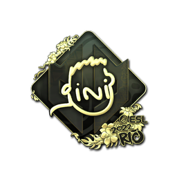Sticker | VINI (Gold) | Rio 2022