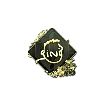 Sticker | VINI (Gold) | Rio 2022