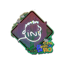 Sticker | VINI (Glitter) | Rio 2022