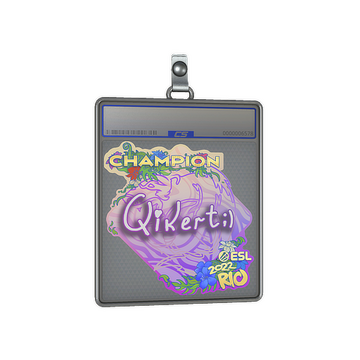 Sticker Slab | qikert (Champion) | Rio 2022