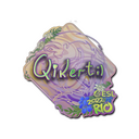 Sticker | qikert (Holo) | Rio 2022