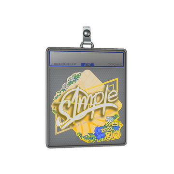 Sticker Slab | s1mple | Rio 2022