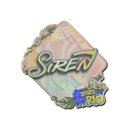 Sticker | S1ren (Holo) | Rio 2022