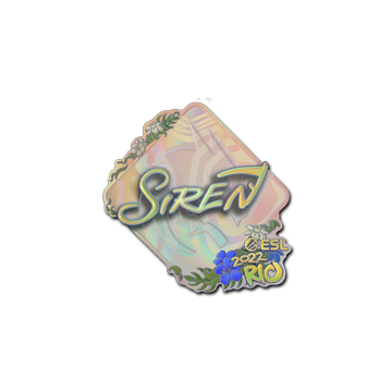 Sticker | S1ren (Holo) | Rio 2022