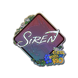 Sticker | S1ren (Glitter) | Rio 2022