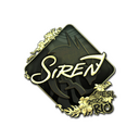 Sticker | S1ren (Gold) | Rio 2022