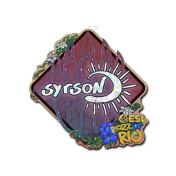 Sticker | syrsoN (Glitter) | Rio 2022