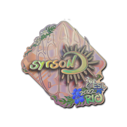 Sticker | syrsoN (Holo) | Rio 2022