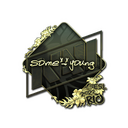 Sticker | sdy (Gold) | Rio 2022