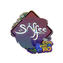 Sticker | saffee (Glitter) | Rio 2022