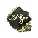 Sticker | saffee (Gold) | Rio 2022