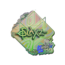 Sticker | slaxz- (Holo) | Rio 2022