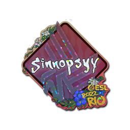 Sticker | sinnopsyy (Glitter) | Rio 2022