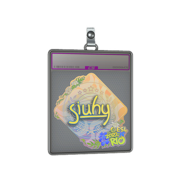 Sticker Slab | siuhy (Holo) | Rio 2022