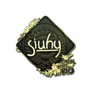 Sticker | siuhy (Gold) | Rio 2022
