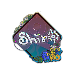 Sticker | sh1ro (Glitter) | Rio 2022
