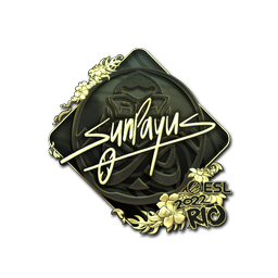 Sticker | SunPayus (Gold) | Rio 2022