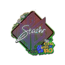 Sticker | Staehr (Glitter) | Rio 2022
