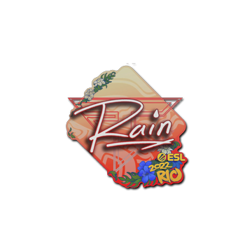 Sticker | rain | Rio 2022
