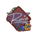 Sticker | rain (Glitter) | Rio 2022