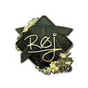 Sticker | roeJ (Gold) | Rio 2022