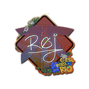Sticker | roeJ (Glitter) | Rio 2022