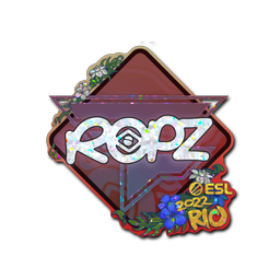 Sticker | ropz (Glitter) | Rio 2022