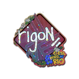 Sticker | rigoN (Glitter) | Rio 2022