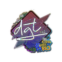 Sticker | dgt (Glitter) | Rio 2022