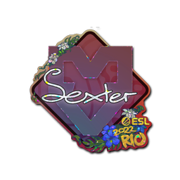 Sticker | dexter (Glitter) | Rio 2022