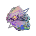 Sticker | dav1deuS (Holo) | Rio 2022