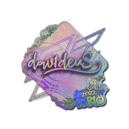Sticker | dav1deuS (Holo) | Rio 2022