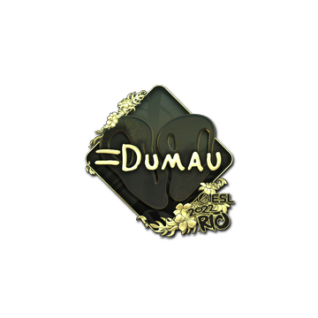 Sticker | dumau (Gold) | Rio 2022