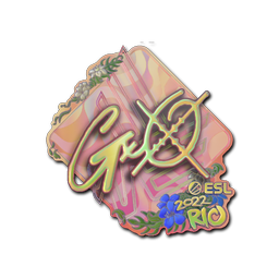 Sticker | gxx- (Holo) | Rio 2022