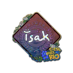 Sticker | isak (Glitter) | Rio 2022